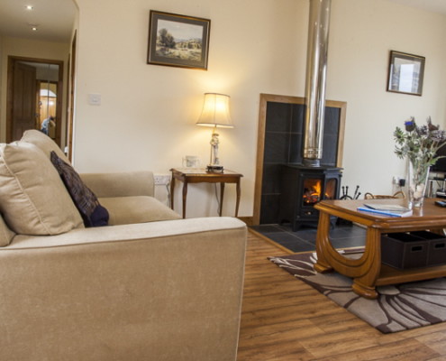 Cottage showing deceptively very spacious inside