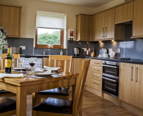 Cottage comprehensive kitchen facilities for self catering
