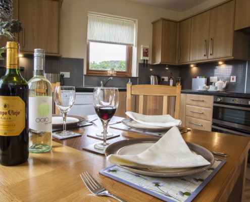 Cottage Dining in your Lairg Holiday Cottage