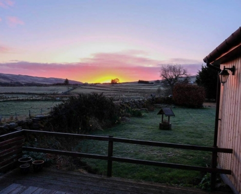 Holiday Cottage at Dawn